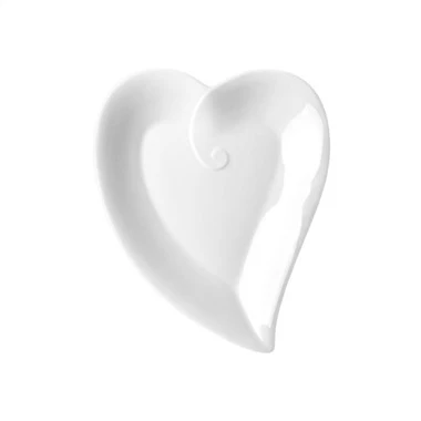 Piatti in ceramica a forma di cuore
